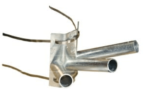 conjunto porta-bandera inclinado