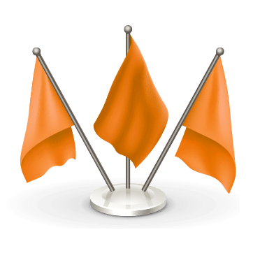 bandera de mesa publicitaria