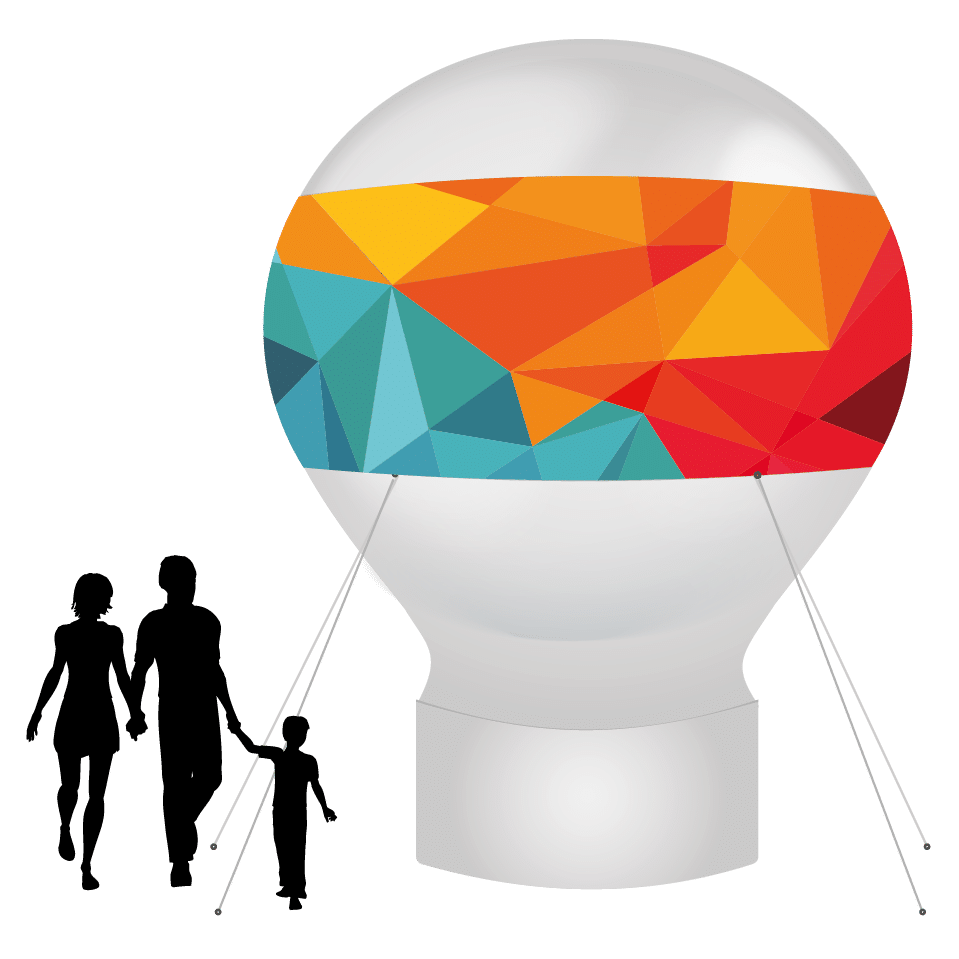 globo publicitario gigante