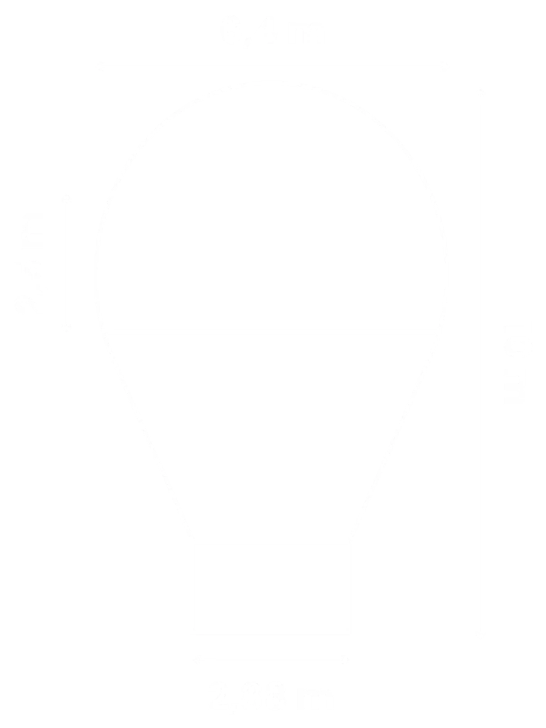 ballon publicitaire 10m