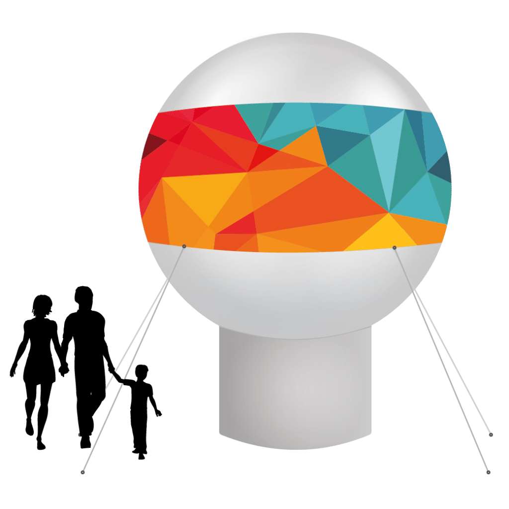 globo publicitario gigante