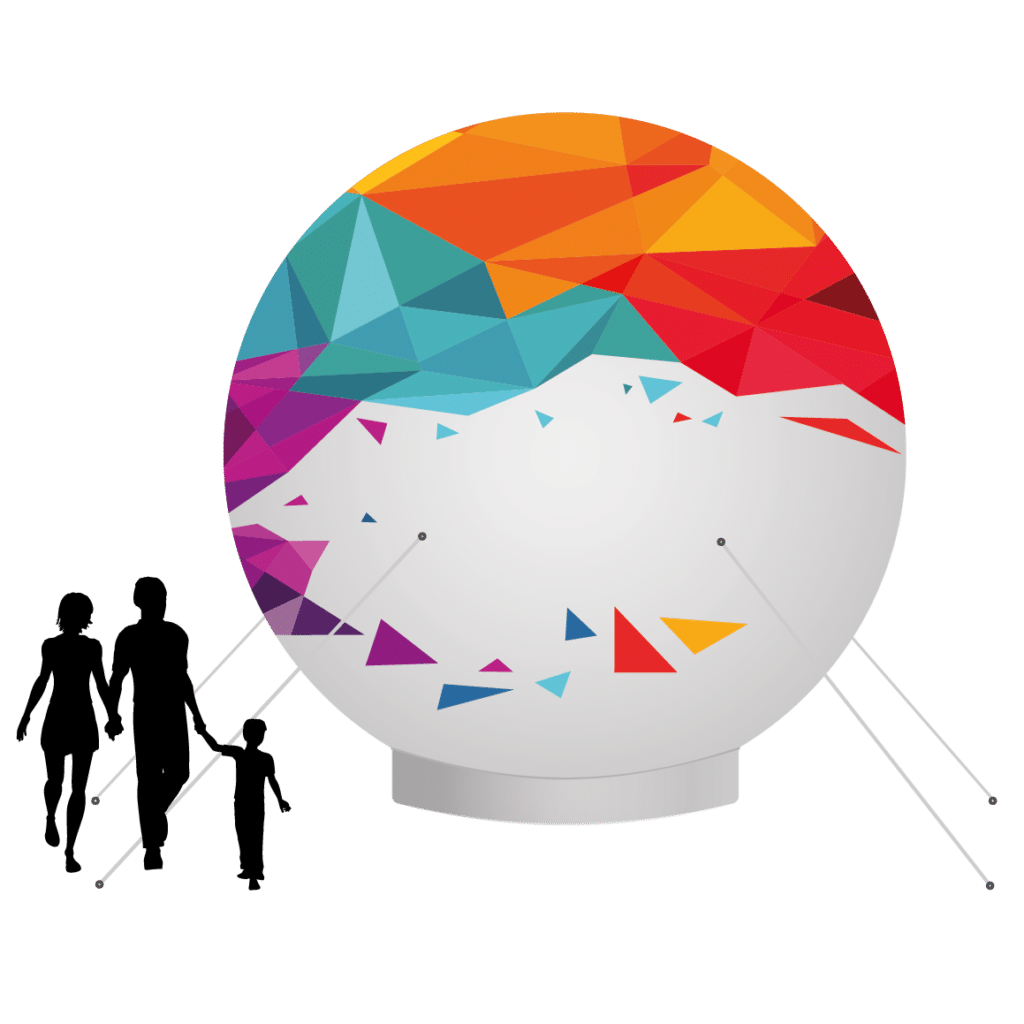 globo publicitario gigante