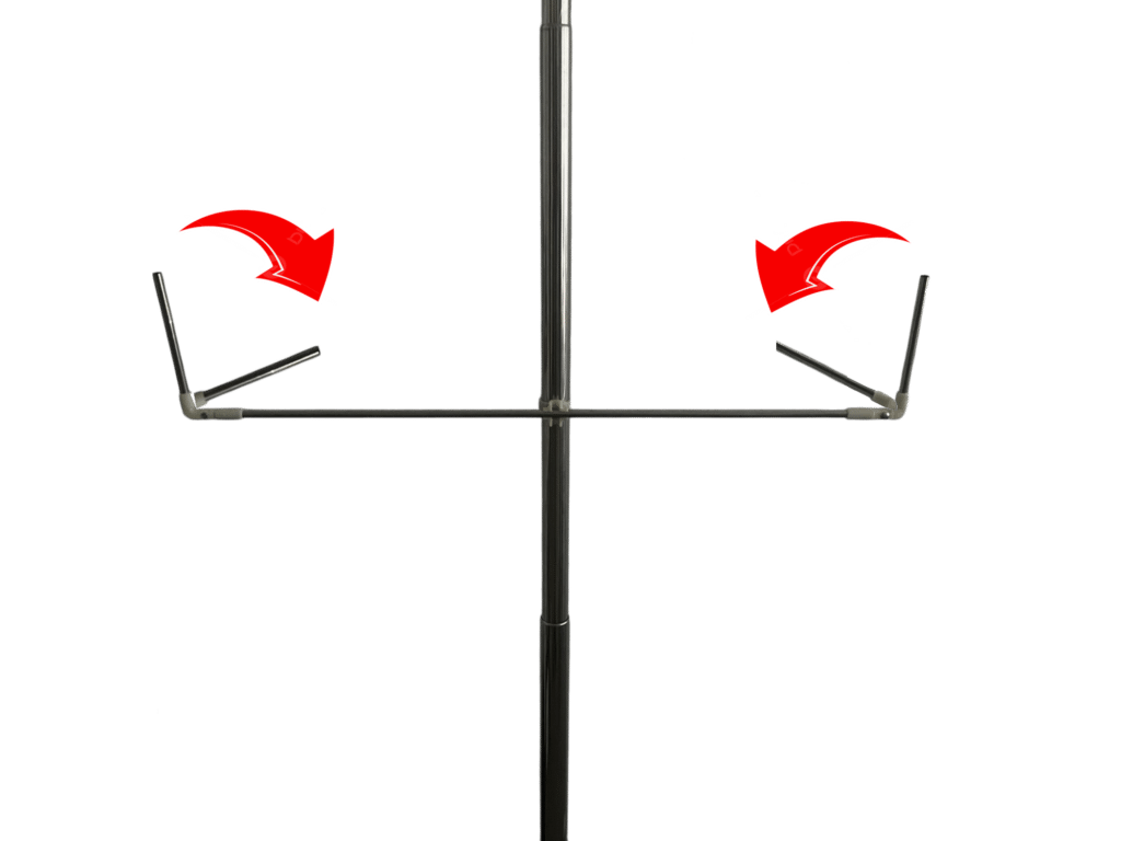 Extensores para banderas