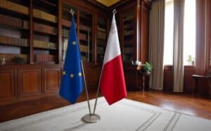 drapeau Malte et EU