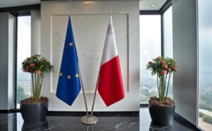 drapeau Malte et EU