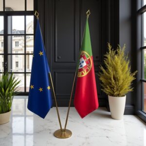 drapeau Portugal et UE