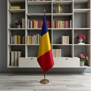 drapeau Roumanie pour bureau