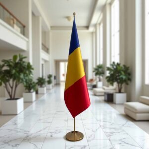drapeau Roumanie pour bureau