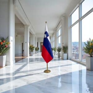 drapeau Slovenie et UE