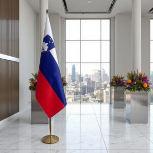 drapeau Slovenie et UE