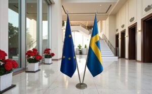 drapeau Suède et UE