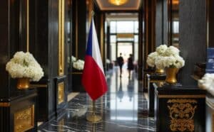 drapeau Tchequie pour bureau