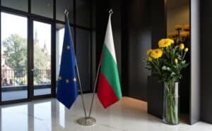 drapeau bulgarie et UE