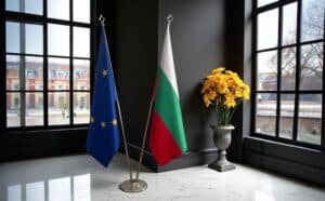 drapeau bulgarie et UE