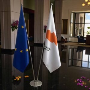 drapeau Chypre pour bureau