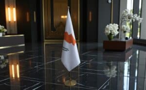 drapeau Chypre diplomatic