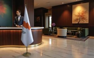 drapeau Chypre diplomatic