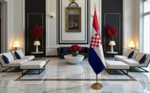 drapeau Croatie pour bureau