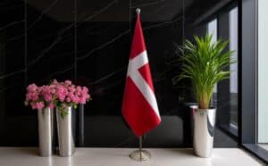 drapeau Danemark pour bureau