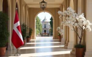 drapeau Danemark pour bureau