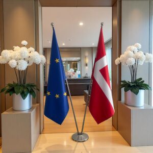 drapeau Danemark et UE