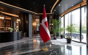 drapeau Danemark pour bureau