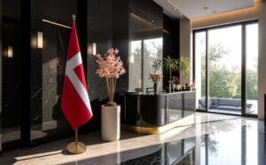 drapeau Danemark pour bureau