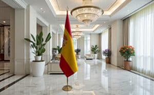 drapeau espagne pour bureau