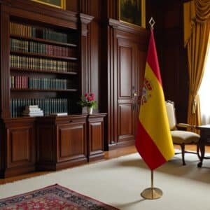 drapeau espagne pour bureau