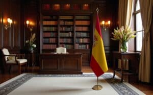 drapeau espagne pour bureau