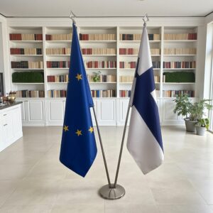 drapeau Finlande et UE