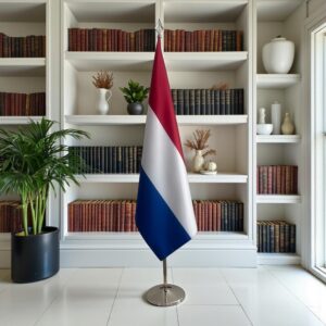 drapeau Pays-Bas sur hampe