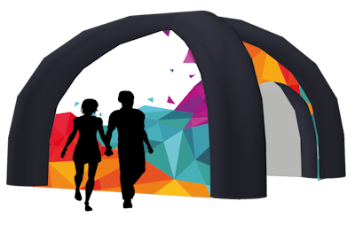 Carpas publicitarias iglú