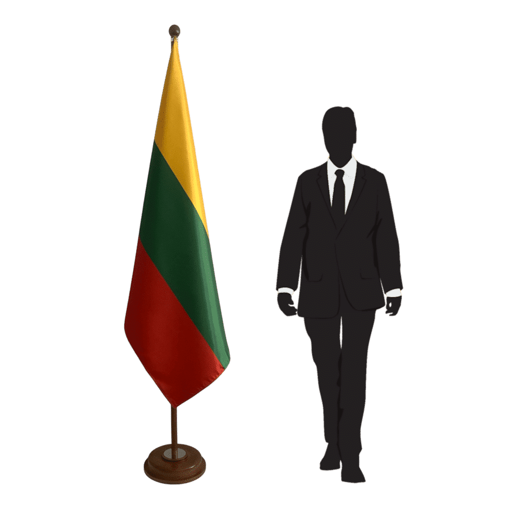 Base de la bandera de Lituania
