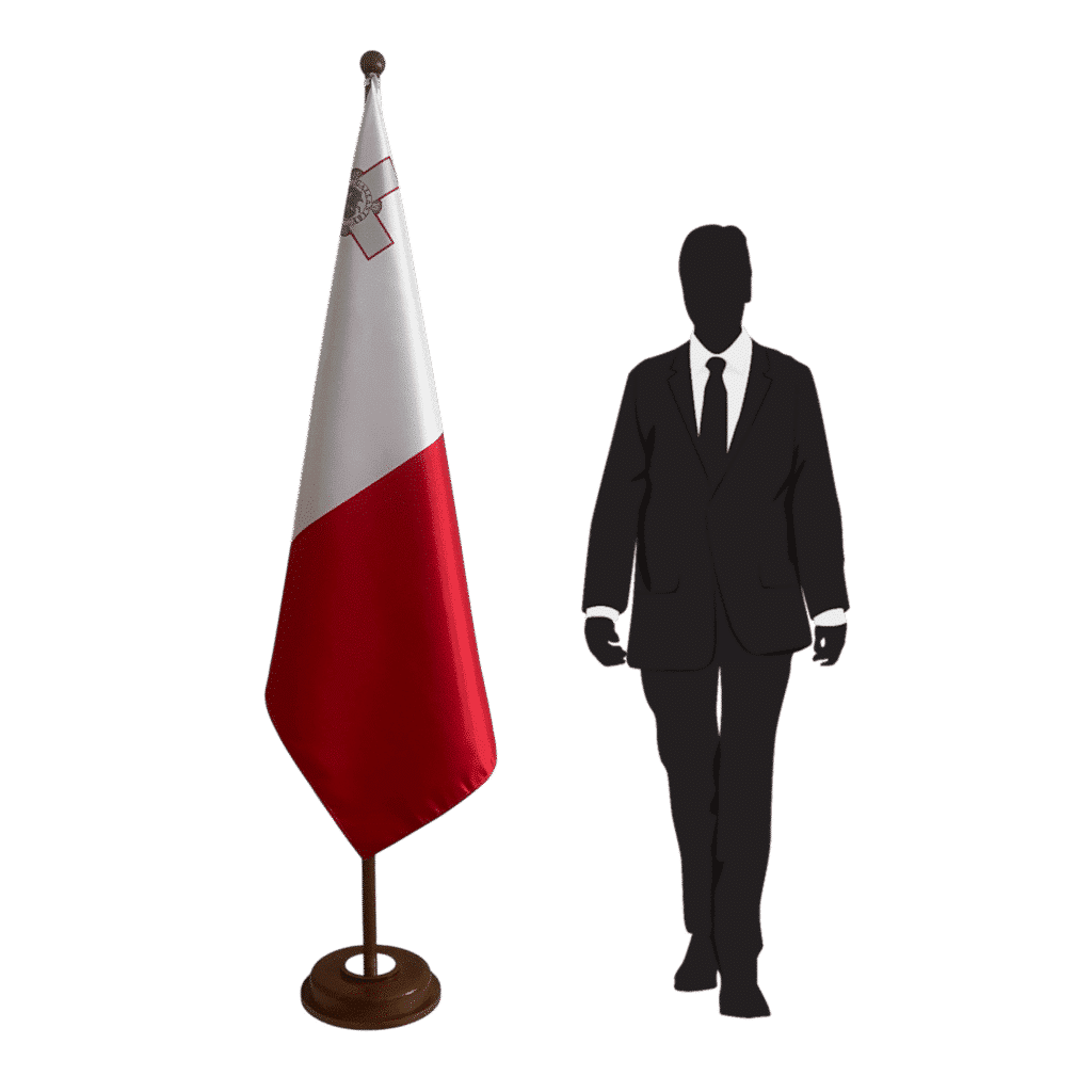 base de la bandera de malta