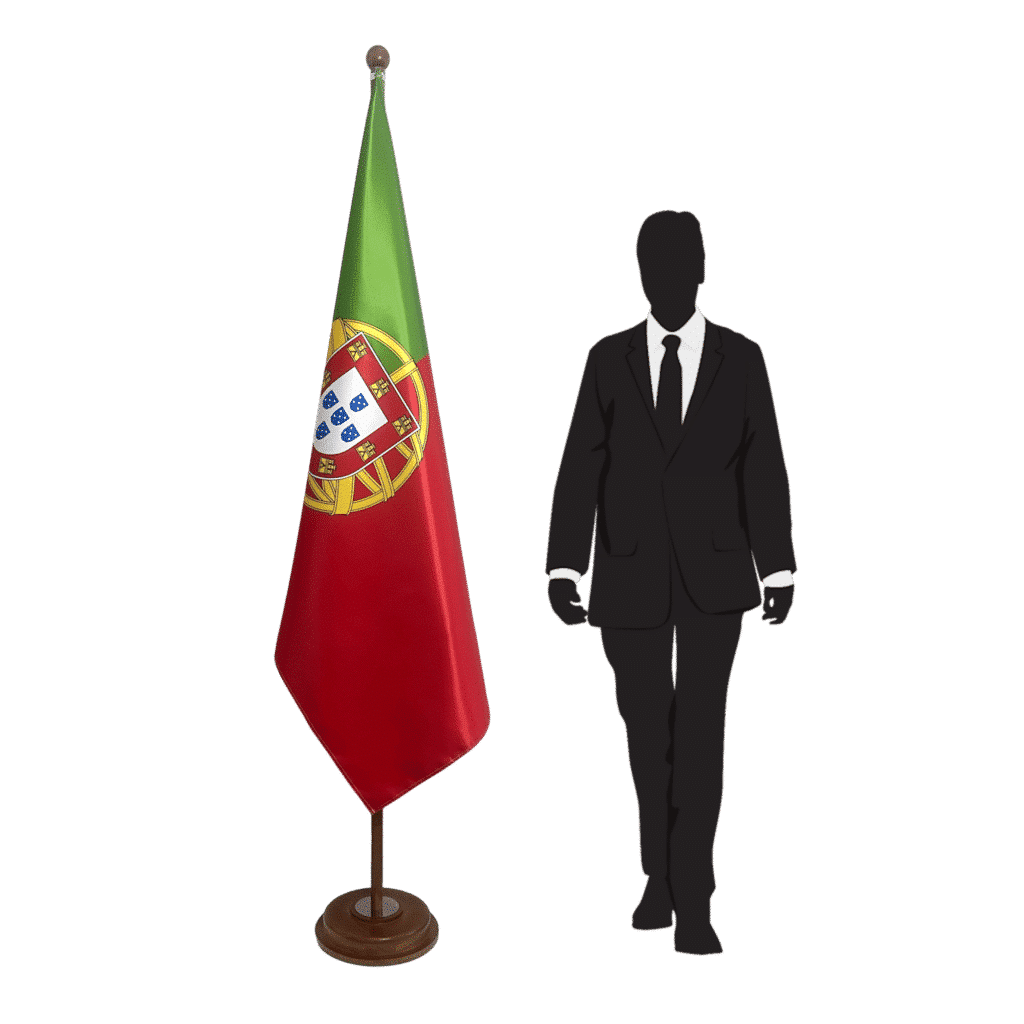 base de la bandera de portugal