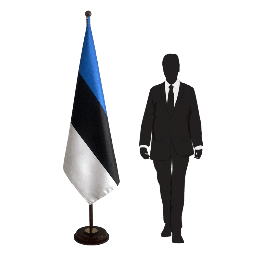 Base de la bandera de Estonia