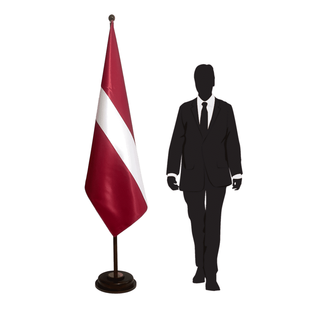 Base de la bandera letona