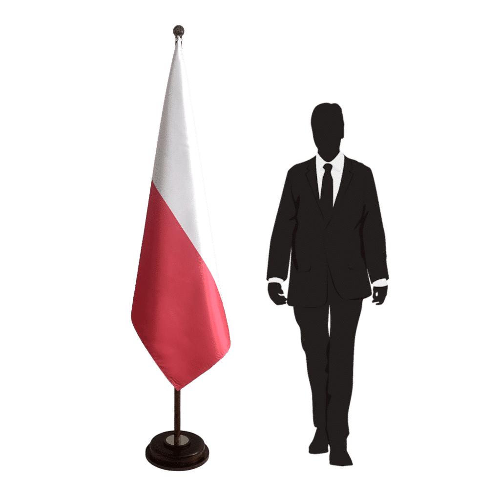 bandera base polonia