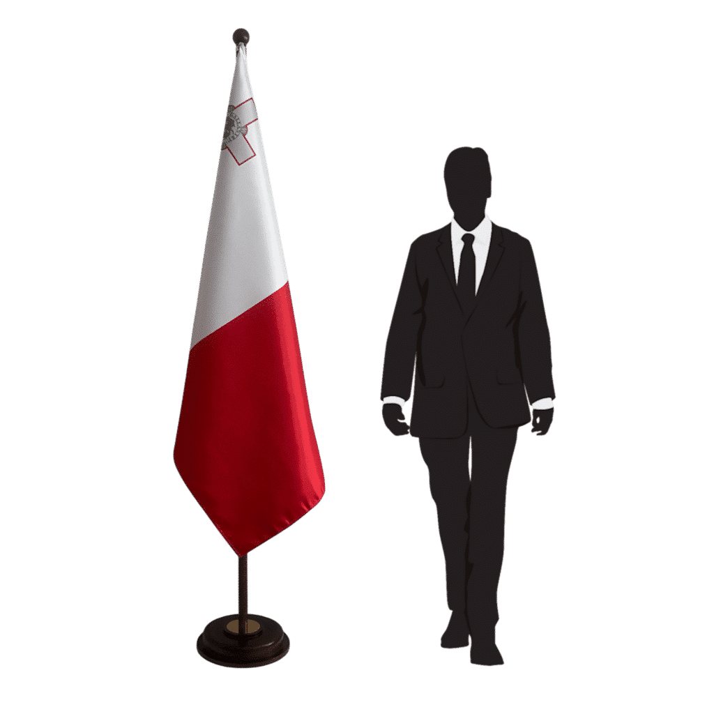 base de la bandera de malta