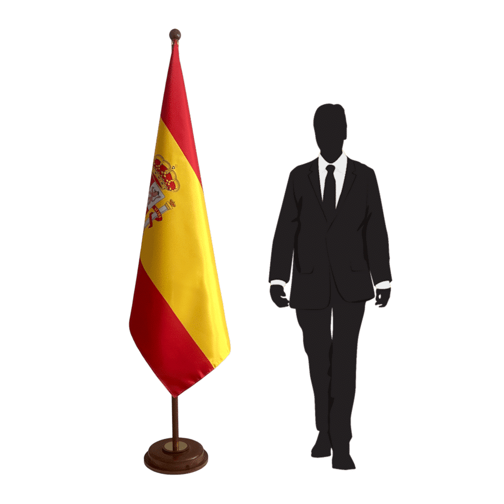 base de la bandera de españa