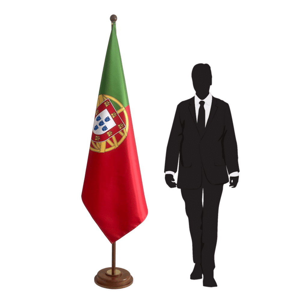 Base de la bandera de Portugal