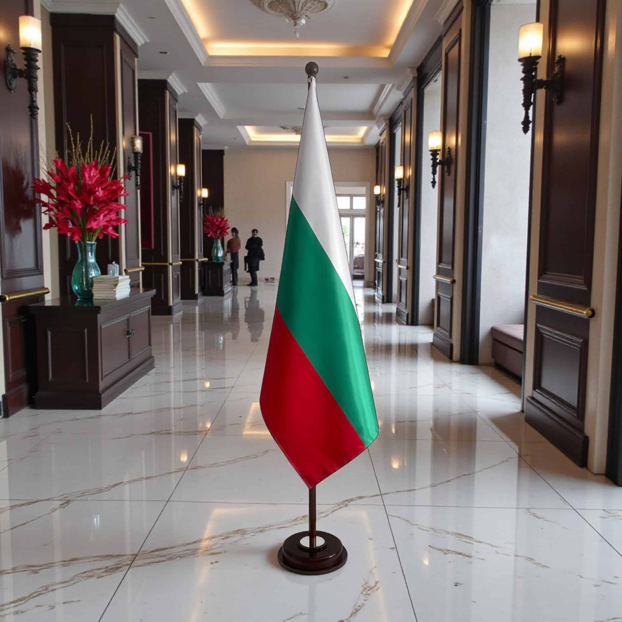 socle drapeau bulgarie