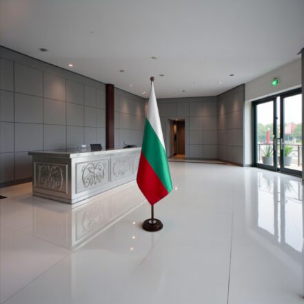 socle drapeau bulgarie