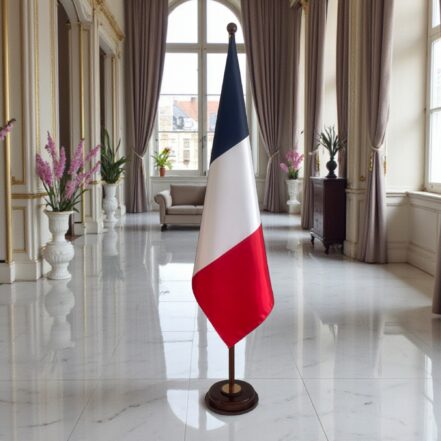 socle drapeau france