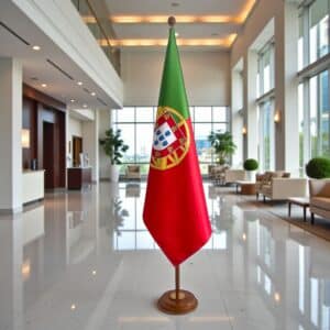 socle drapeau portugal