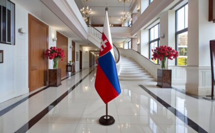 socle drapeau slovaquie