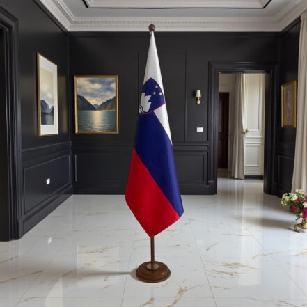 socle drapeau slovenie
