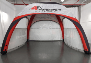 tente gonflable publicitaire